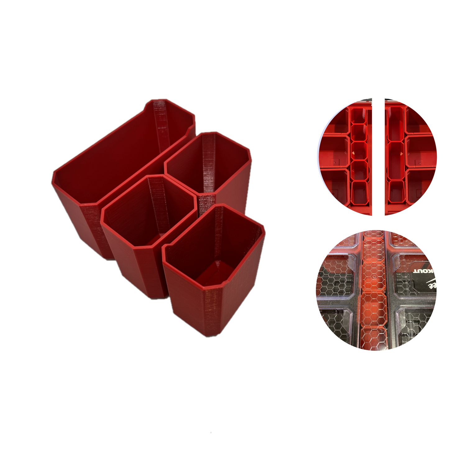 Middle Bins Multi Pieces for Milwaukee Packout