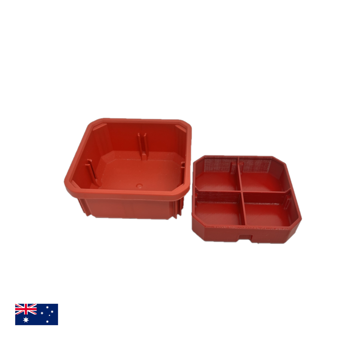 Half Height Nesting Tray Dividers for Milwaukee Packout Red