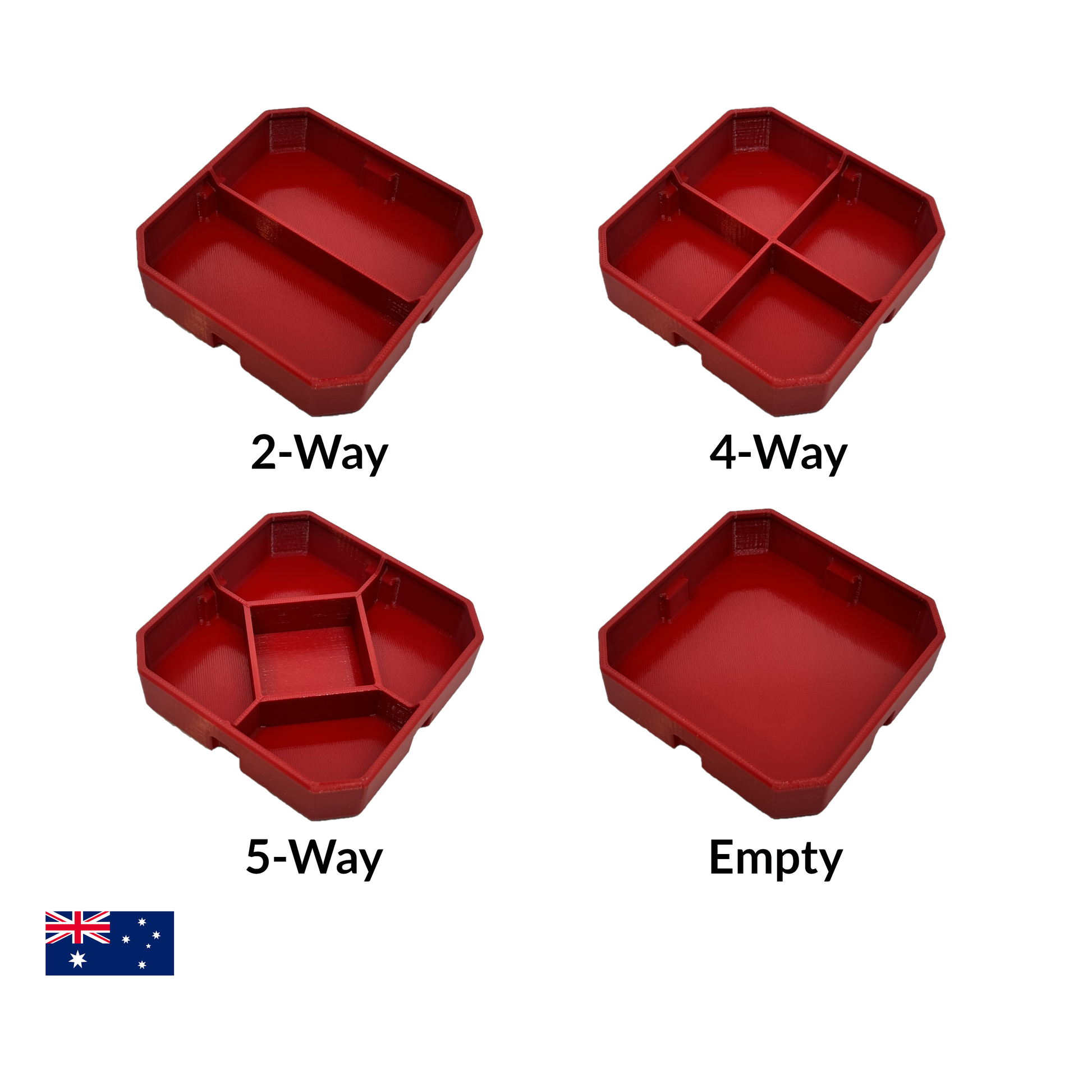 Half Height Nesting Tray Dividers for Milwaukee Packout Divider Options