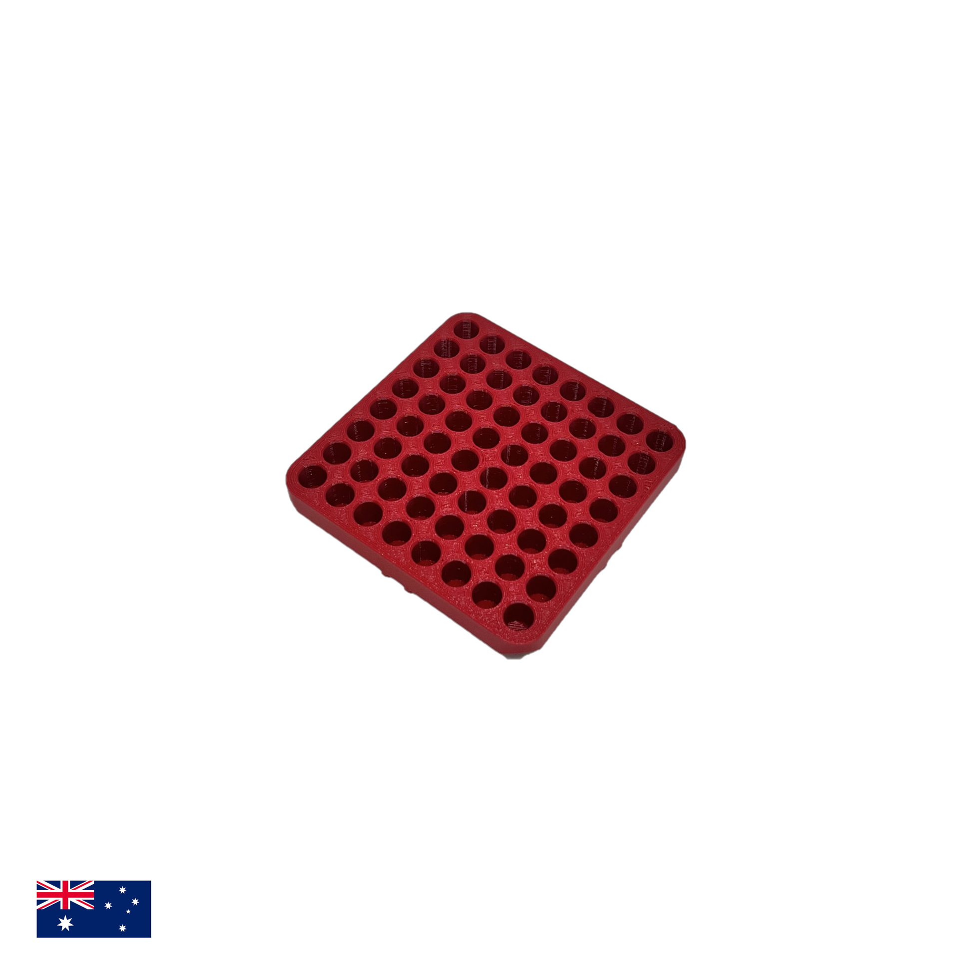 Magnetic 64 1/4" Hex Bit Holder for Milwaukee Packout - Red
