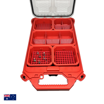 Magnetic 64 1/4" Hex Bit Holder for Milwaukee Packout