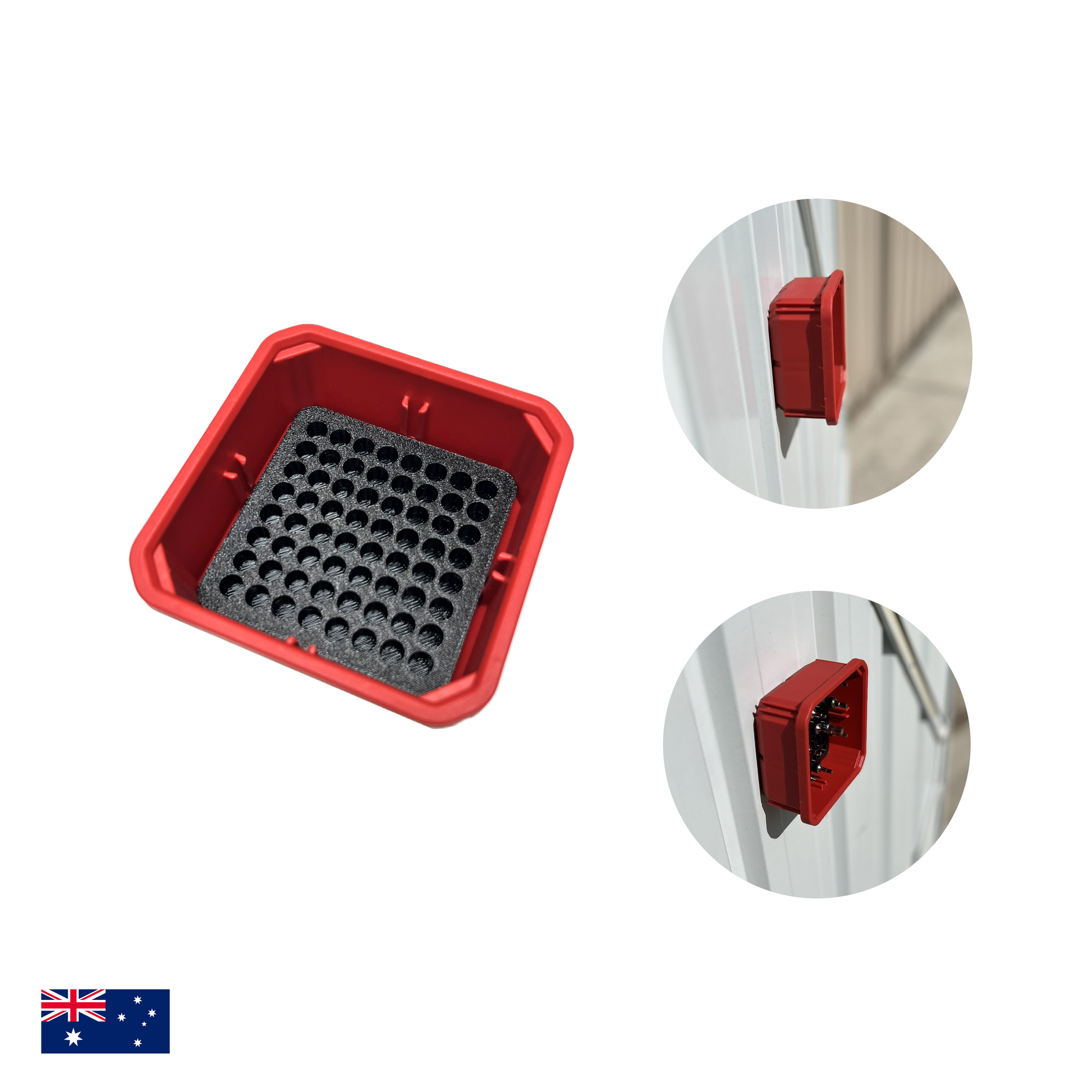 Magnetic 64 1/4" Hex Bit Holder for Milwaukee Packout