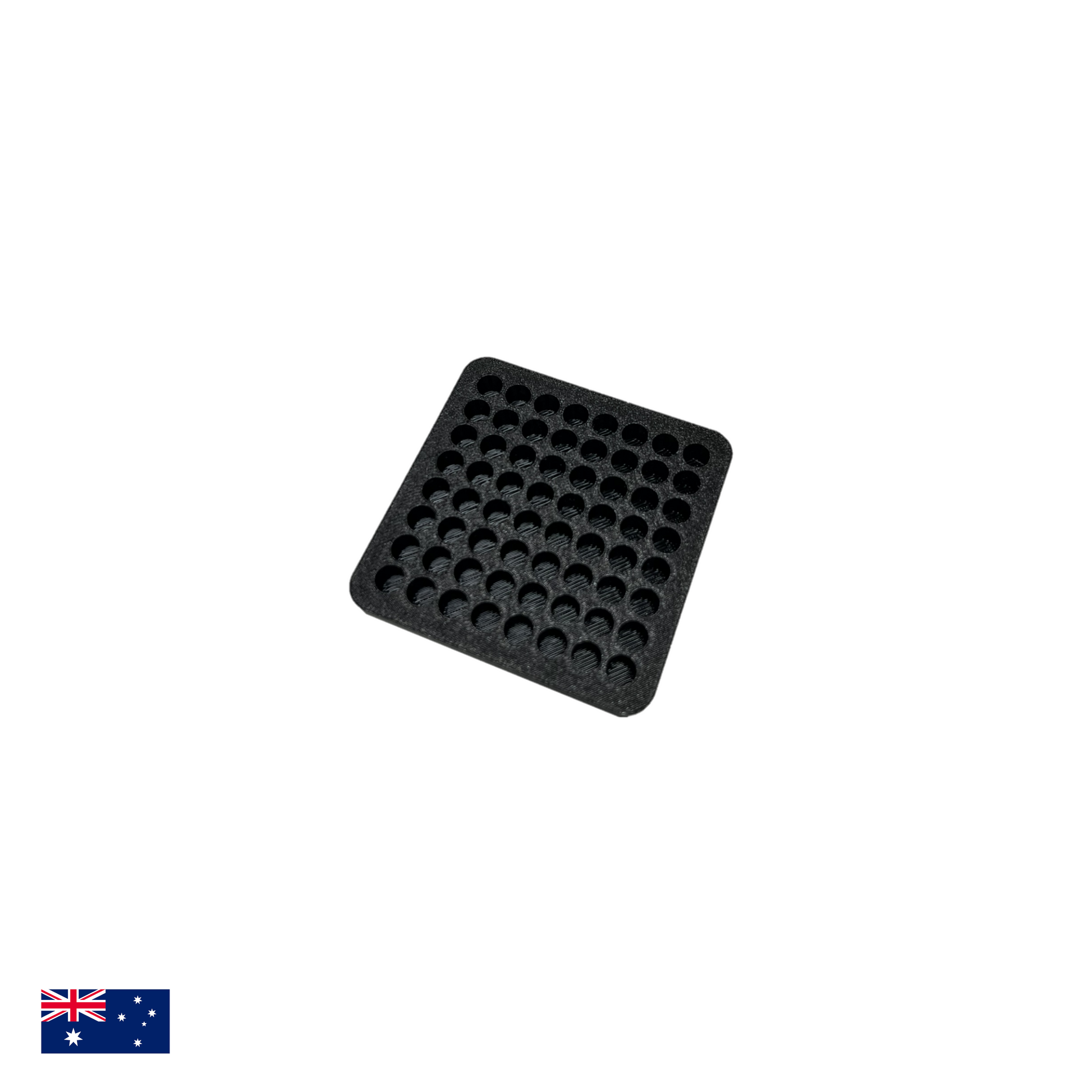 Magnetic 64 1/4" Hex Bit Holder for Milwaukee Packout - Black