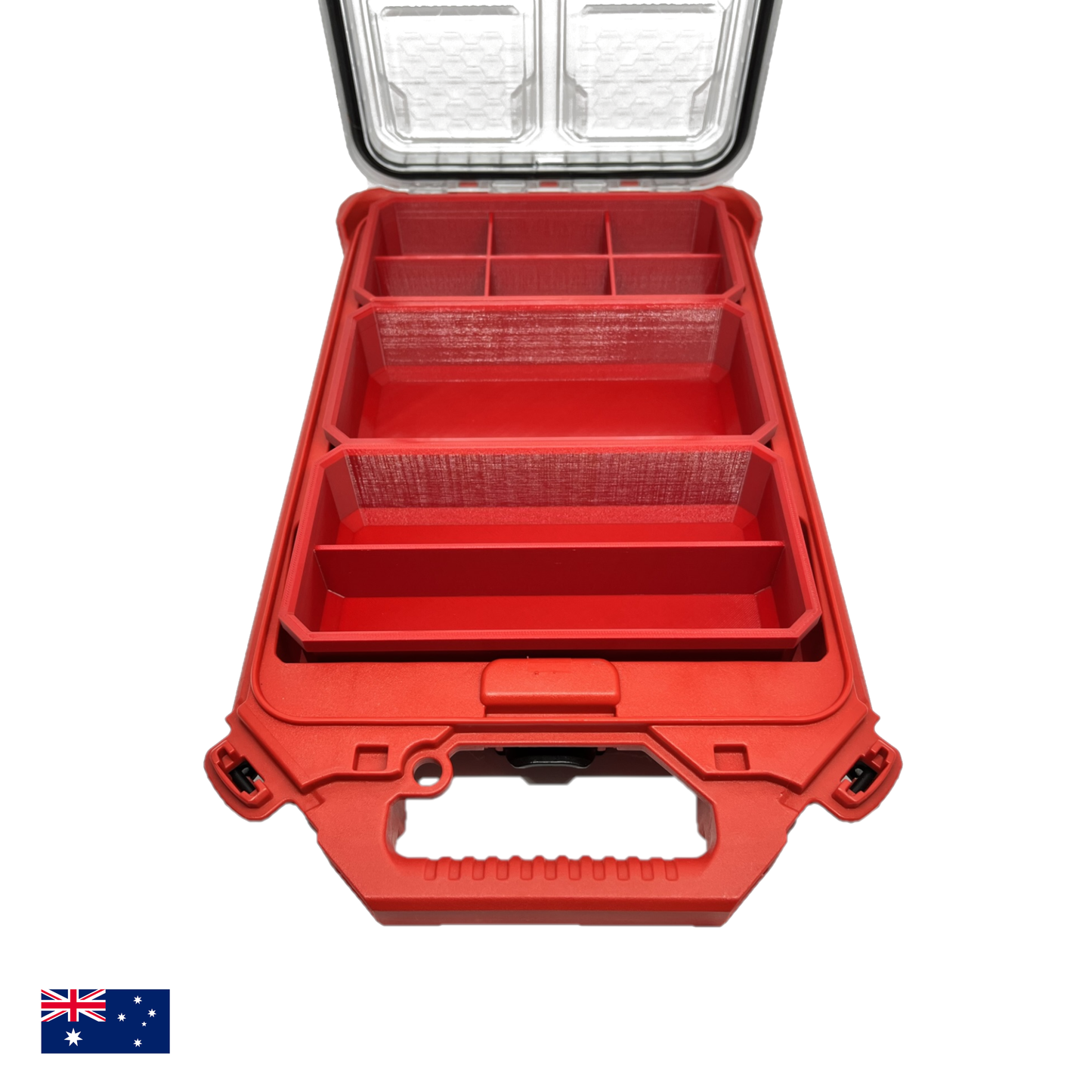 Long Divider Bin for Milwaukee Low Profile Packout Full Set