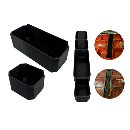 Middle Bins 4 Piece for Milwaukee Packout